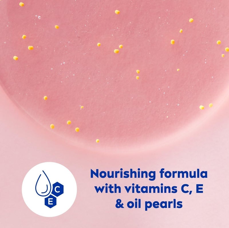 NIVEA Shower Gel Body Wash, Waterlily & Oil with Vitamins, 3x250ml - Image 3